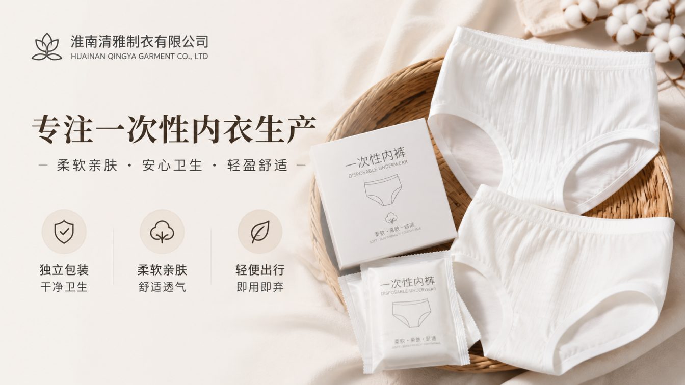 自贡为多渠道提供日抛内衣方案